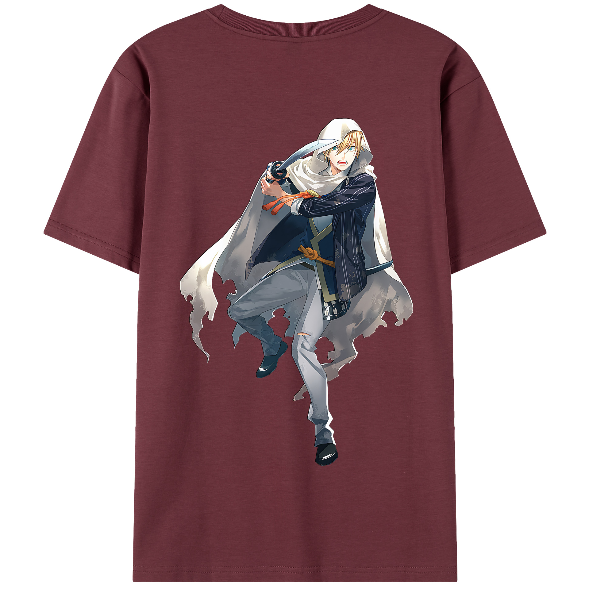 （画像用） 刀剣乱舞 Touken Ranbu 綿100％半袖Tシャツ（背面プリント）